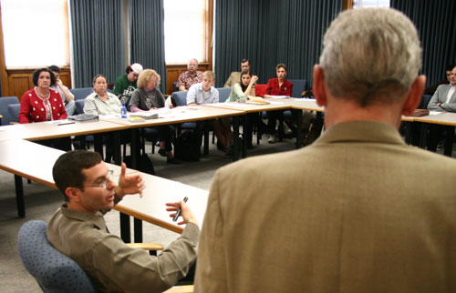 Wiley, students talk LTE logistics