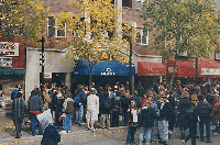 [PICTURE-Protest outside Taco Bell]